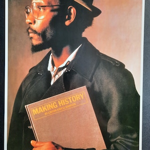 Linton Kwesi Johson Island Records Poster 1991 Rare Vintage Promo 16&quot;x11&quot; Ska Reggae Rocksteady Dub Poet