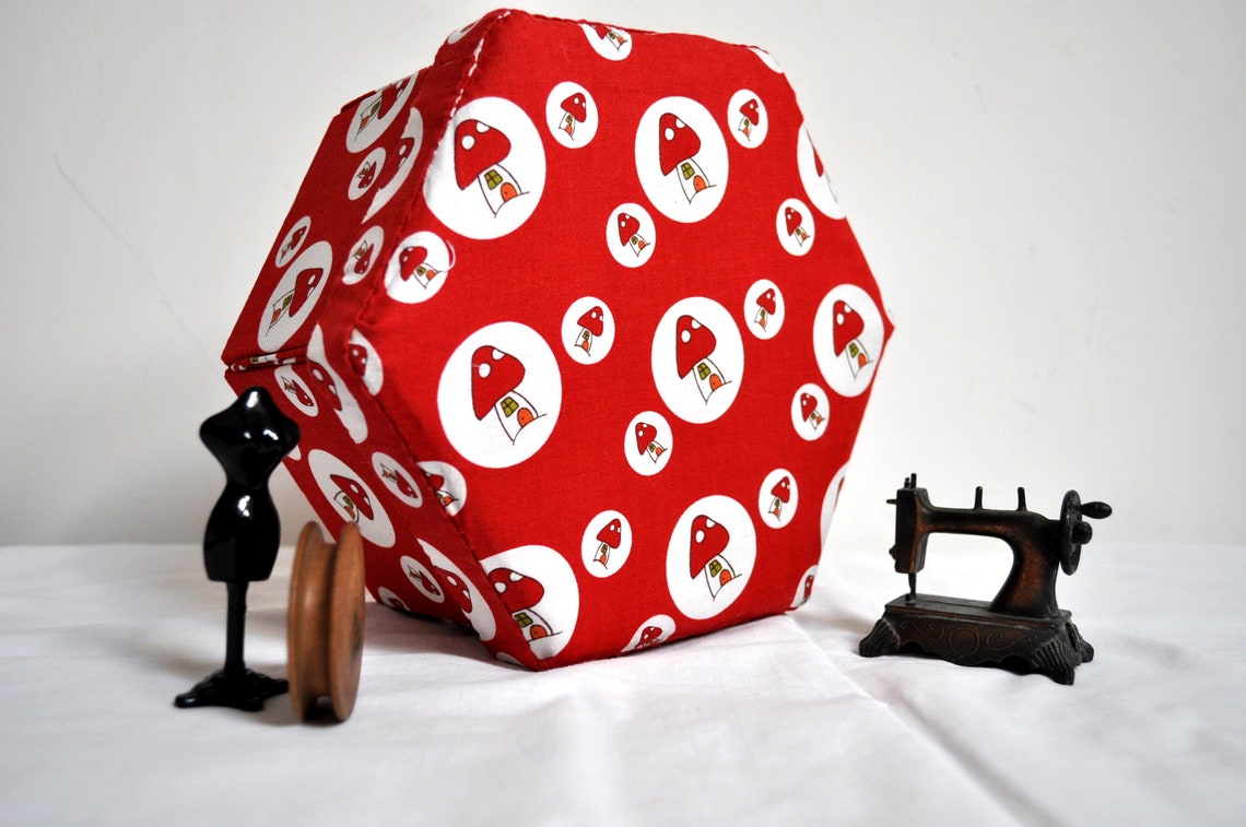 Hexagonal Sewing Box PDF Tutorial Tialys Cartonnage Etsy