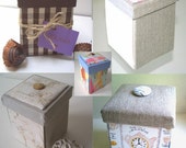 PDF Tutorial for Small Etui Box - Sewing Box, Treasure Box, Memory Keeper, Gift Box