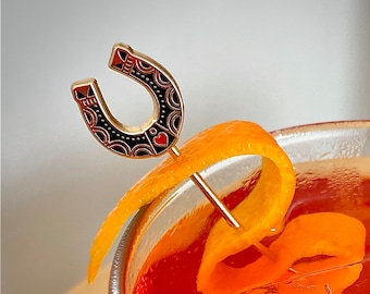 Lucky Horseshoe Cocktail Picks - Kentucky Derby - Western Gift