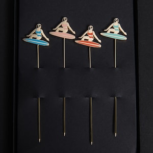 Surfer Cocktail Picks - Cocktail Gift - Hostess Gift
