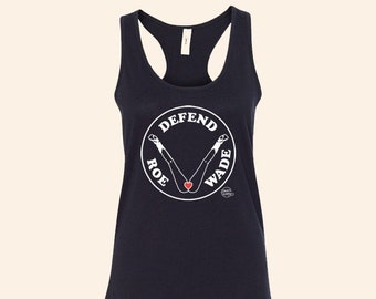 Defend Roe v. Wade Racerback Tank