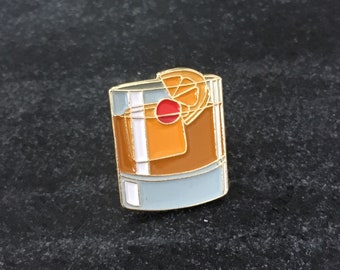 Old Fashioned Cocktail - Enamel Pin - Cocktail Gift