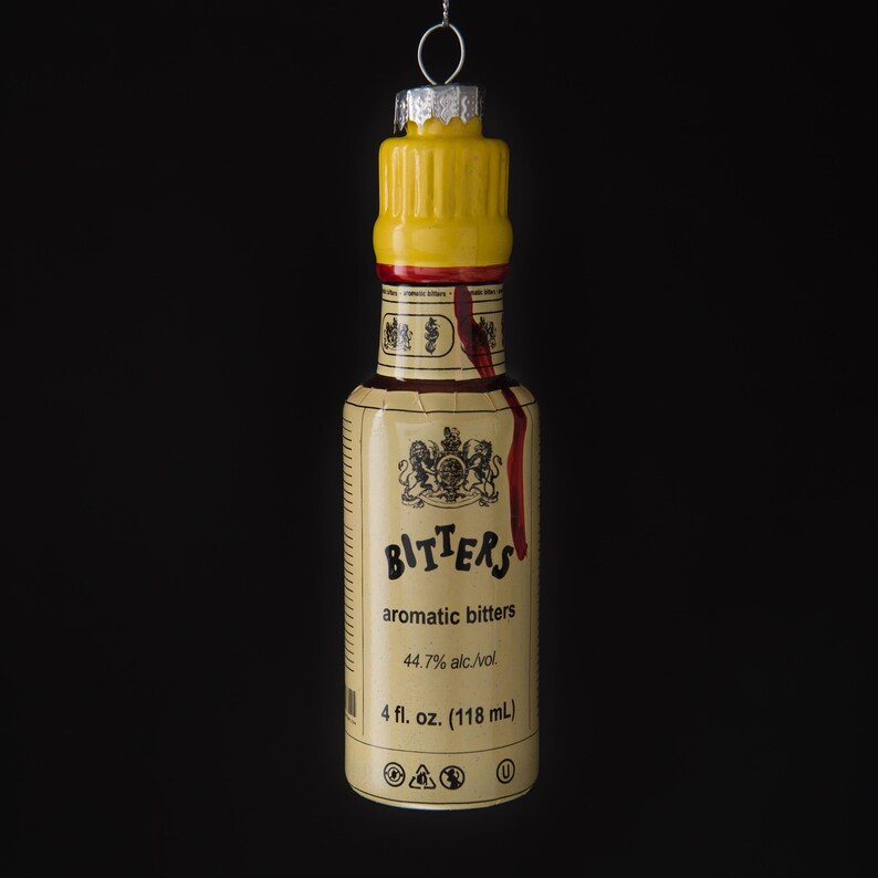 Love & Victory Bitters Bottle Ornament
