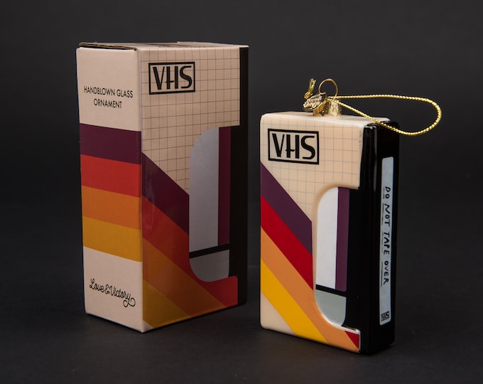 VHS Tape Christmas Ornament Etsy