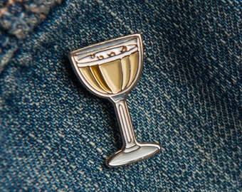 Pisco Sour Cocktail - Enamel Pin