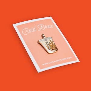 Cold Brew Pin - Food Pin