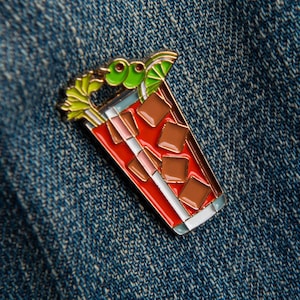 Bloody Mary Cocktail - Enamel Pin - Cocktail Gift
