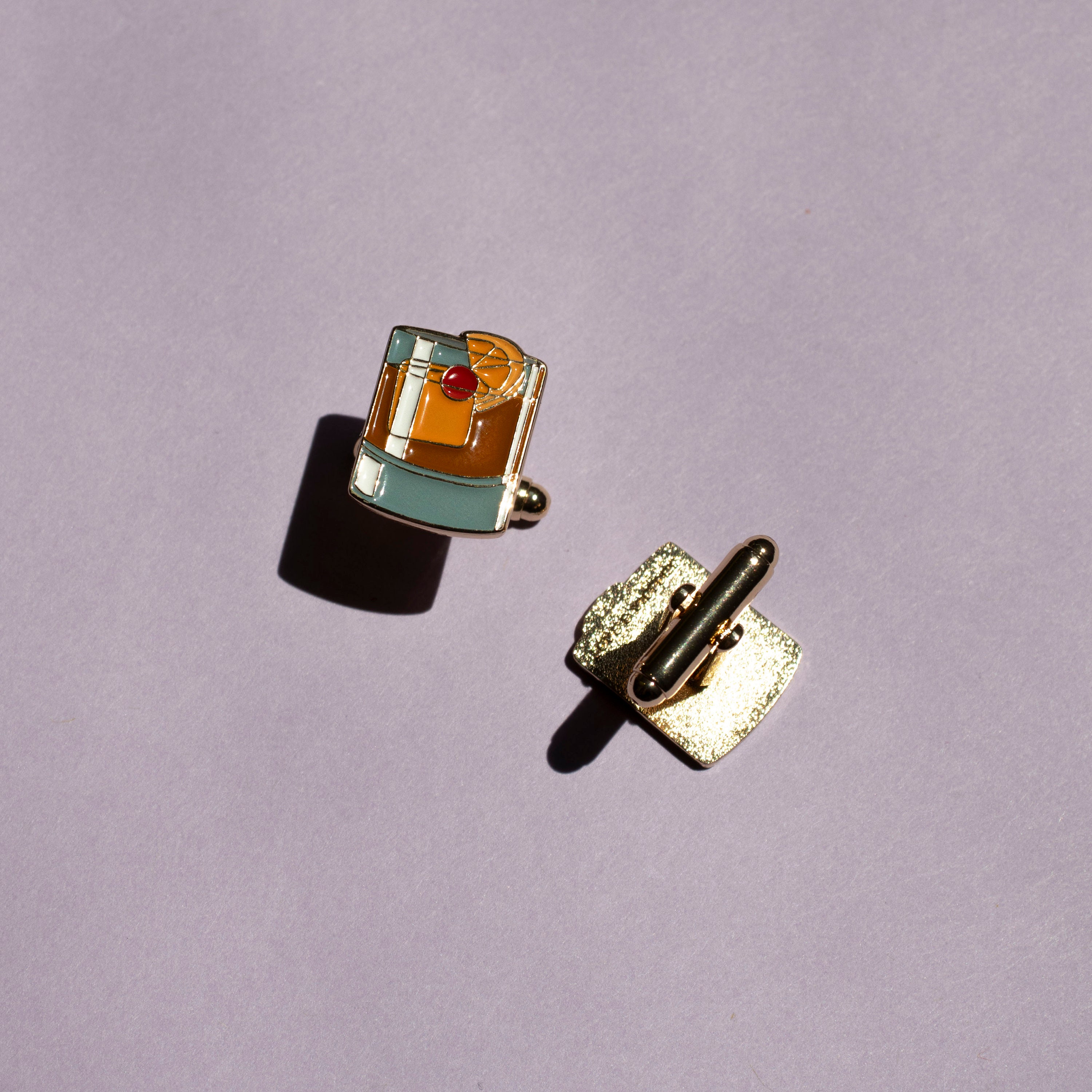 Old Fashioned Cocktail Cufflinks - Father's Day Gift - Groomsmen Gift - Cocktail Gift