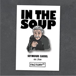 Seymour Cassel Enamel Pin