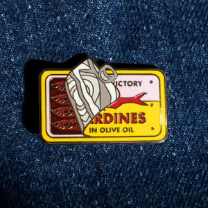 Sardines Pin - Foodie Gift