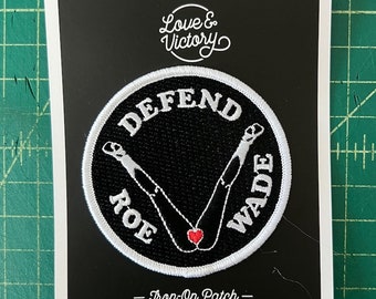 Defend Roe v. Wade Iron-on Patch