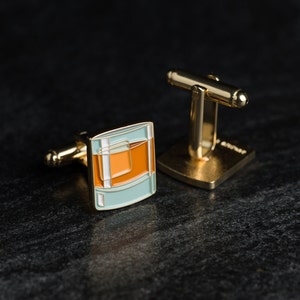 Whiskey Cufflinks - Father&#39;s Day Gift - Groomsmen Gift - Cocktail Gift