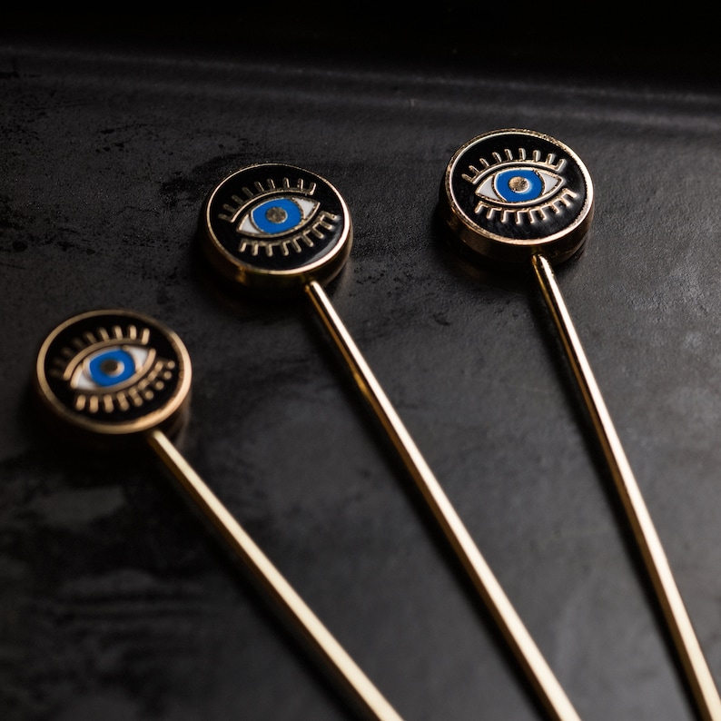Evil Eye Cocktail Picks image 1