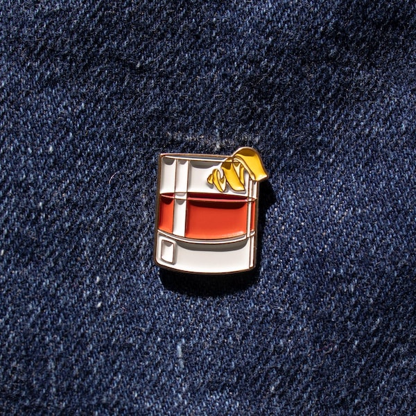 Cóctel Sazerac - Pin de esmalte - Regalo de cóctel