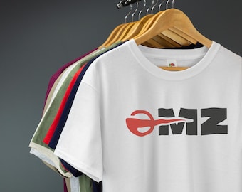 T-shirt Uomo The Clothing Shed – Zio Barbuto Teschio Biker – Idea Regalo Divertente