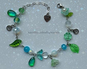 butterfly garden bracelet