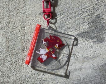 Shadow CD Spinning Keychain