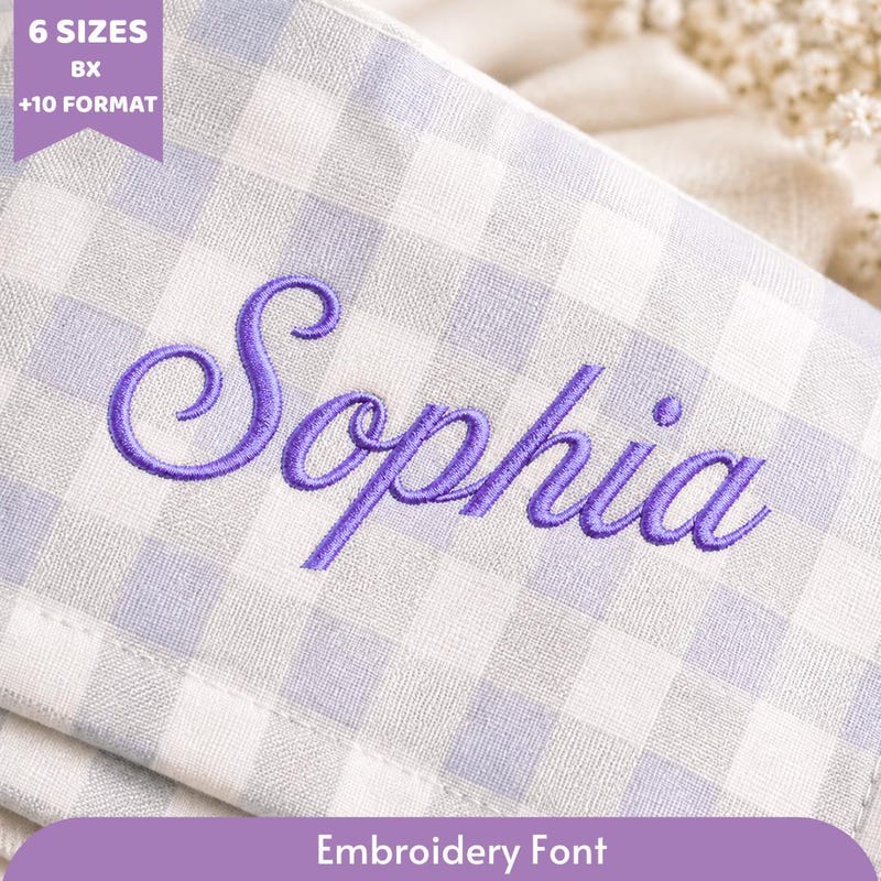 Script 9 Font Seniors Script - Etsy