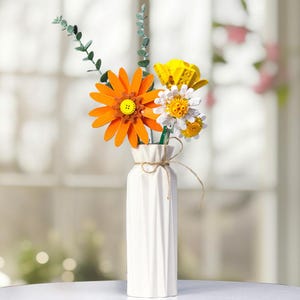 Flower Bouquet Building Brick Building, Block Gift With Dust Cover Mother’s Day, Birthday Gift, Valentine’s Day Decor Sculpture Display