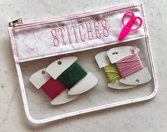 Needlepoint Project Bag - With Design + Personalization