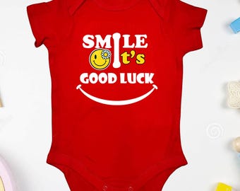 Funny T-shirt, Unique Style, Good Luck, Matching Shirt, Gift for Her, Birthday Gift, Eye-catching, Making You Smile, Onesie, Toddler, Youth