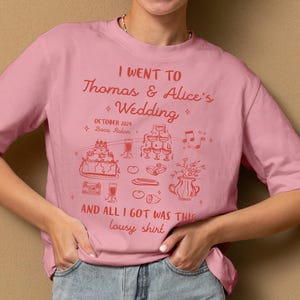 Custom Wedding T-Shirt, Cocktail Wedding Toss Social Club, Newlywed Gift, Wine Bachelorette Shirt, Bridal Party Shirt, Custom Wedding Toss