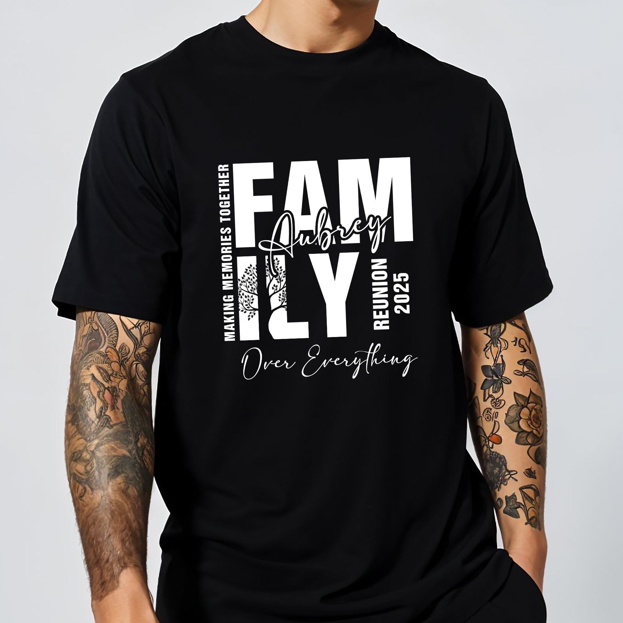 Custom Family Reunion 2025, Anniversary Shirt, Family Reunion Shirt, Family Vacation, Anniversary Family Reunion, Family Vibes 2025 Shirt
