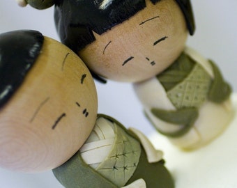 Kokeshi Doll Wedding Cake Topper