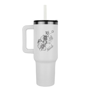 Personalized Tumbler, Bridesmaid Gift, Bridesmaid Proposal, Personalized Gift, Engraved Tumbler, Personalized Cup, Tumbler With Straw, Bride