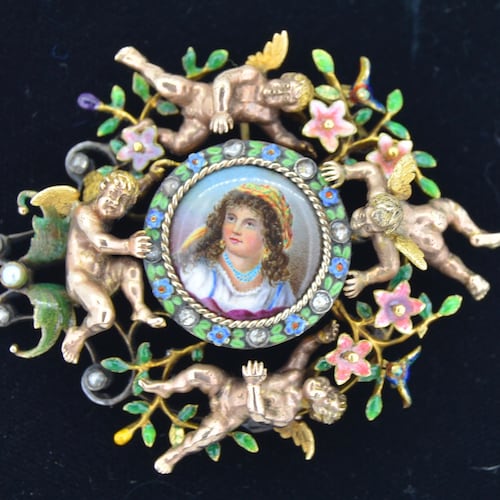 日本のアンティーク、明治時代の七宝焼き12インチ装飾皿 - Etsy 日本