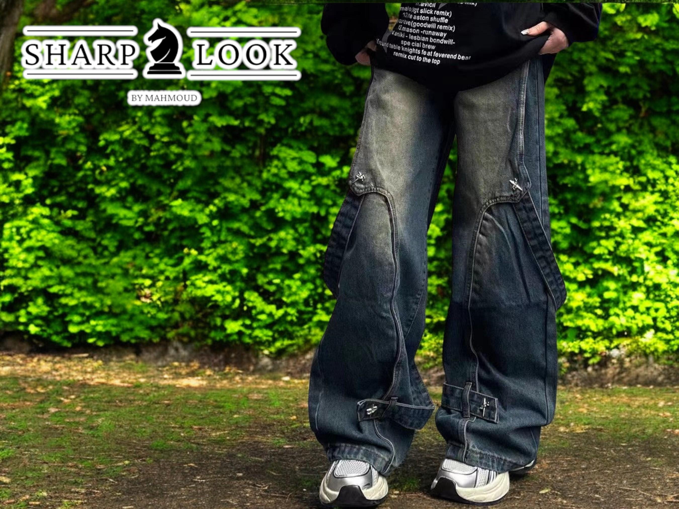 Balloon Pants Jeans - Etsy