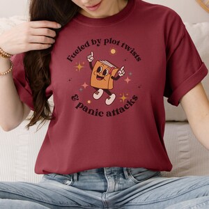プロットのひねりが効いたレトロTシャツ、快適な色のリーダーTシャツ、面白いリーダーTシャツ、レトロな本っぽいシャツ、本好きのギフト、面白い本好きのギフト