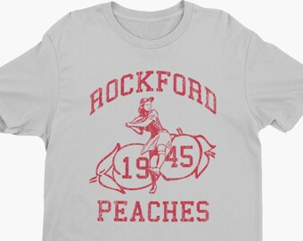 ROCKFORD PEACHES - funny baseball softball movie league of their own costume cute retro outfit - womens mens Unisex T-SHIRT