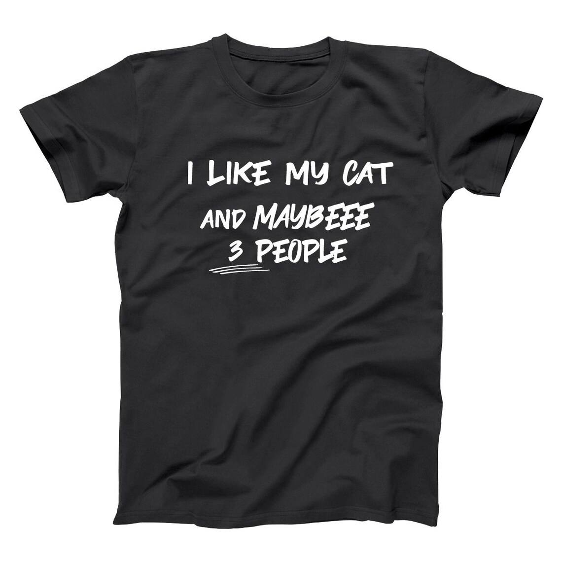 I Like My Cat and Maybe 3 People Funny Kitten Cat Pet Lover | Etsy