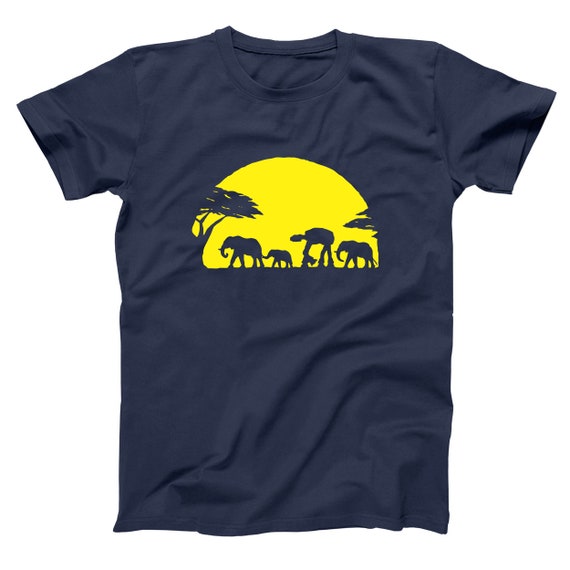 AT-AT African Sunset imperial Walker Funny Safari Movie - Etsy