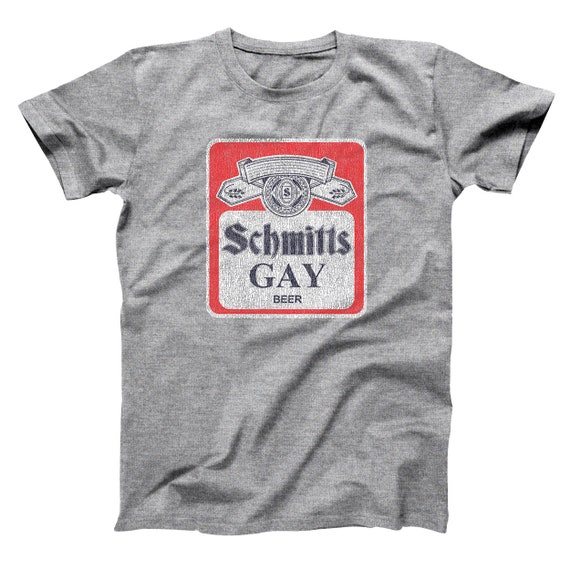 SCHMITTS Gay BEER Funny Cool Classic Retro Skit Summer Pool | Etsy