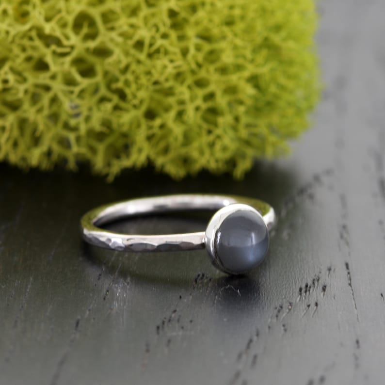 Silver Black Moonstone Ring Sterling Silver Black Moonstone Etsy Silver black moonstone ring sterling silver black moonstone etsy