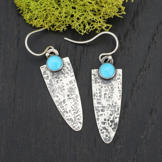 Sleeping beauty 2024 turquoise drop earrings
