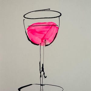 Wine Art/ Original Paintings /Art /Painting