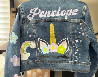 Kids Custom Denim Jacket