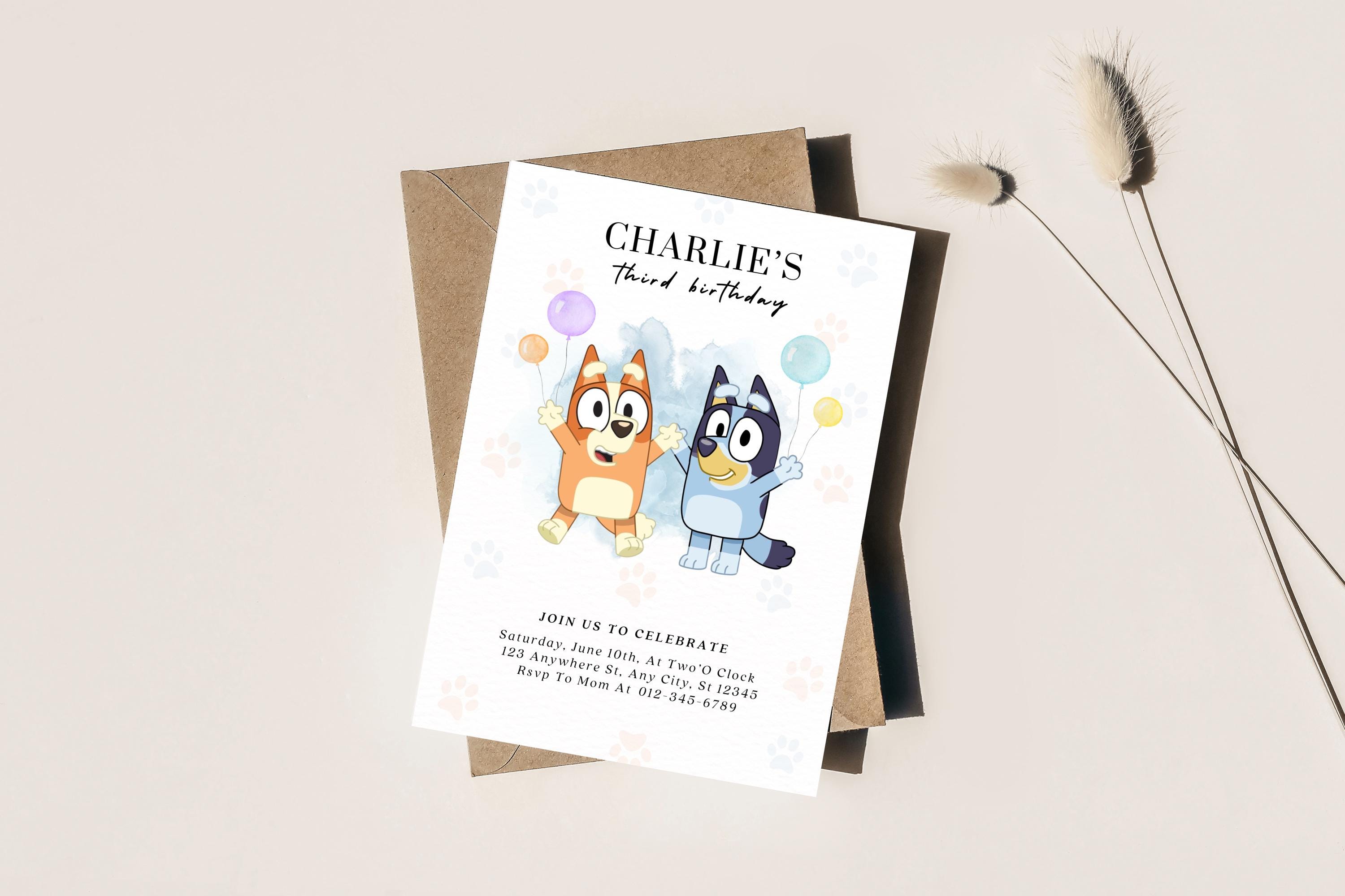 Bluey Template with Canva Pro