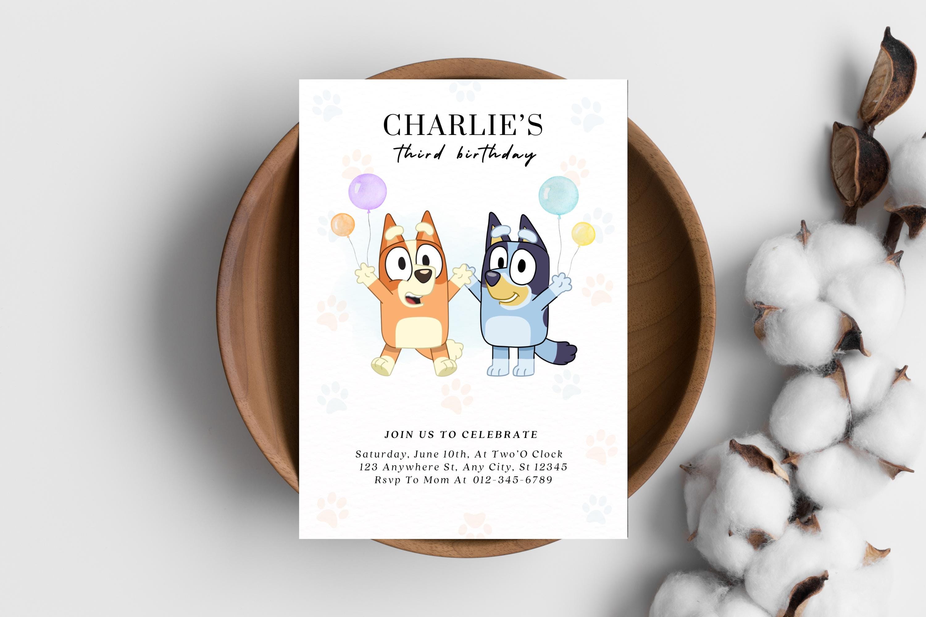 Bluey Template with Canva Pro