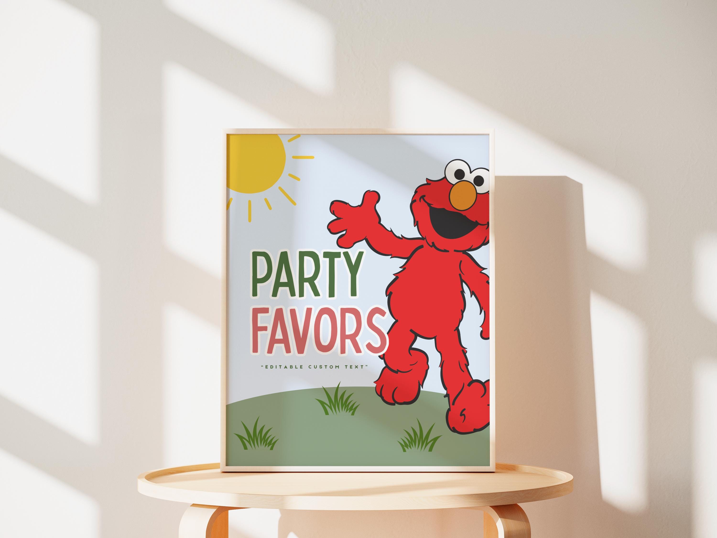Elmo Birthday Sign - Etsy, image size:3000x2250
