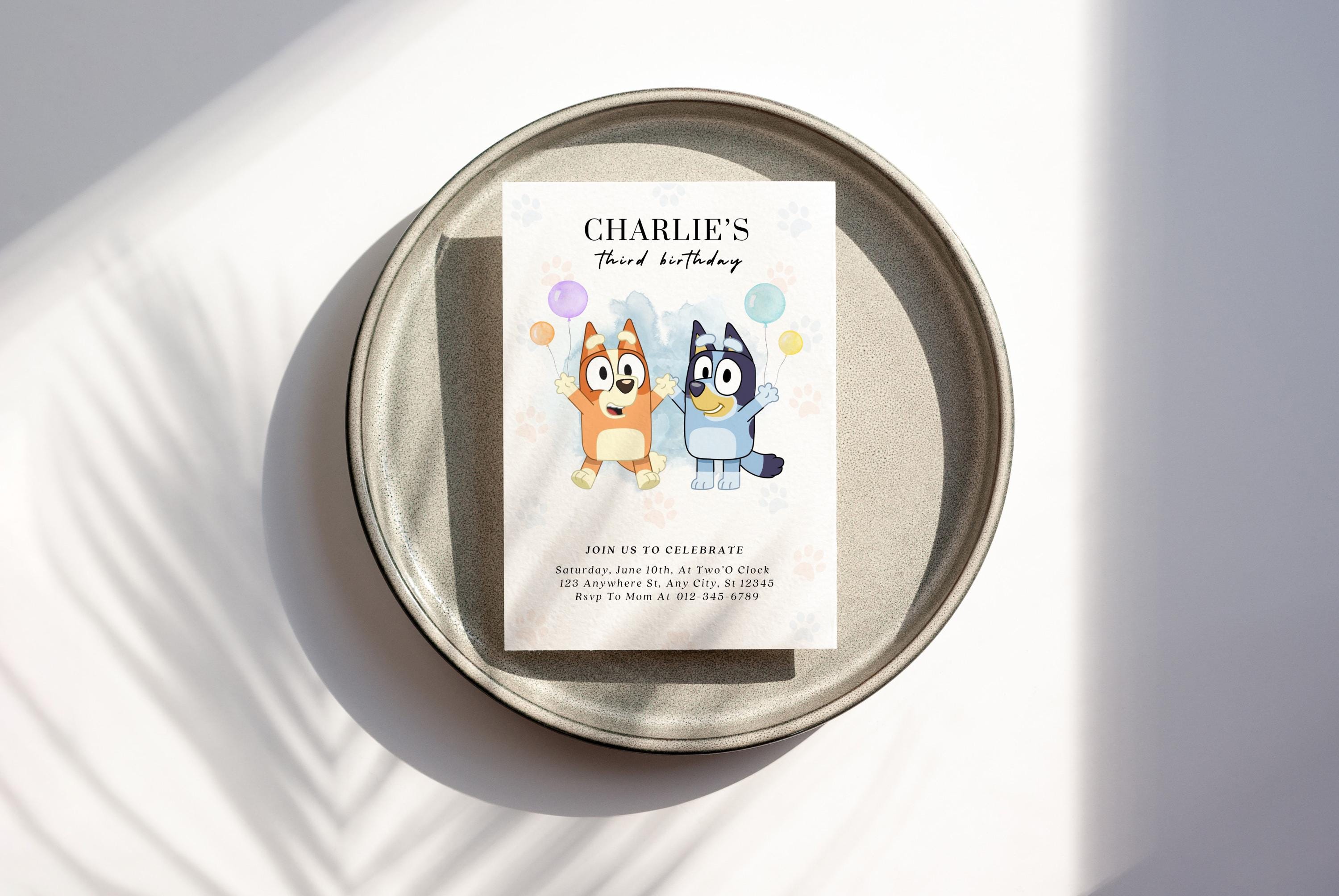 Bluey Template with Canva Pro