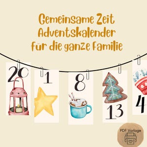 PDF Advent calendar for children
