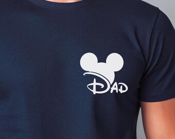 Magical Dad Shirt for Disney Trip, Funny Theme Park Shirt for Him, Mickey Vacation Shirt, Father’s Day Gift Idea, Family Trip Tee for Dad