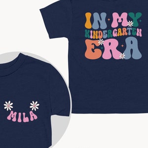 Back to School Shirt, Custom Shirt, Kindergarten Shirt, First Grade Tee, School Shirt, 1st day of School, Back to School Gift, Kids Shirt