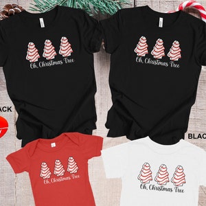 Merry and Bright Trees, Women&#39;s Christmas Shirt, Womans Holiday Shirt,Christmas Gift,Chic Winter Shirt,Cute Holiday Tee,Christmas Tree Shirt