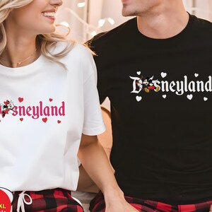 Couple Matching Disney Shirt, Disney Mickey Minnie Shirt, Mickey Love Shirt, Minnie Cupid T-shirt, Disney Trip Couple Shirt, Gift for Her
